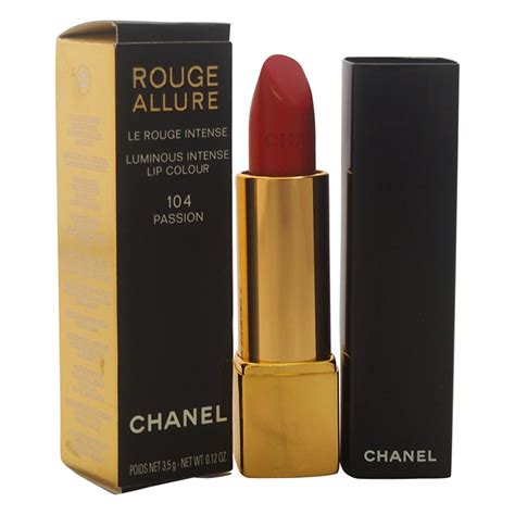 chanel rouge allure 104 passion|Chanel Rouge Allure luminous intense.